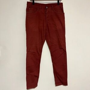 H&M Burgundy Red Pants Size 31